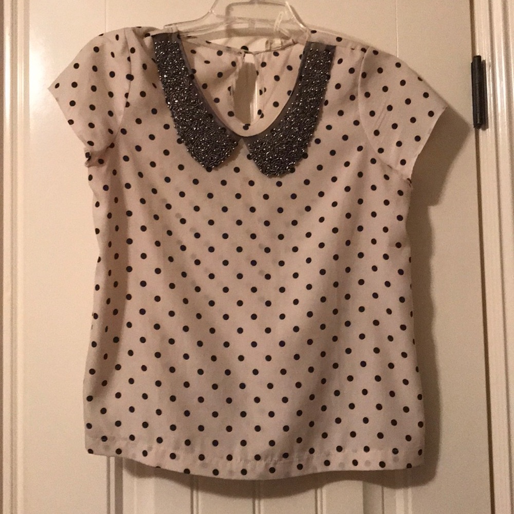 Peter Pan collared Blouse